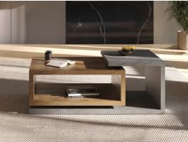 Salontafel BOTSWANA rechthoekig 120 cm matera/eik appenzeller