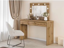 Make-up tafel EVELINE wotan eik 