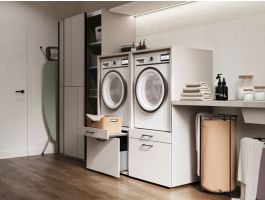 Kast WASHING 2 machines naast elkaar MEDIUM kasjmier