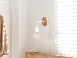 Wandlamp MARTINI 1 lamp wit