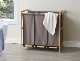 Wassorteerder WASHING 3 vakken grijs