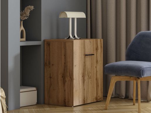 Uitschuifbaar bureau SMOLTY wotan eik