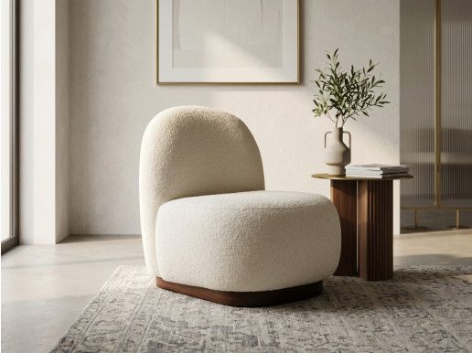 Fauteuil TINAMU wit 