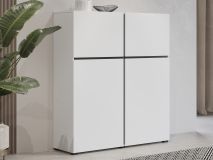Commode CROSSAIR 4 deuren wit