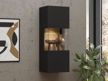 Wandkast AVATAR 1 deur zwart