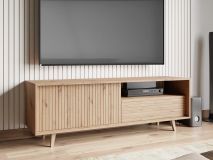 Tv-meubel TRIKY 1 deur 1 lade artisan eik 