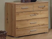 Dressoir FLASH 5 lades artisan eik