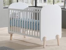 Babybed KIKI 120x60 cm wit 