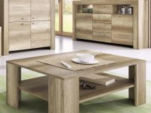 Salontafel SKYLINE 103 cm country grijs 