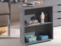 Bureau voor bed ALIZE 94 cm gris