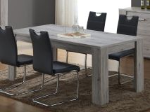 Eettafel ELIA 170 cm rustiek eik met verlengstuk