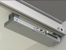 Set van twee deurdempers SALSA grijs