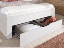 Lot van 3 lades RIGA 160x200 wit