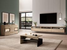 Complete woonkamer BABEL II 5 deuren 3 lades sanremo