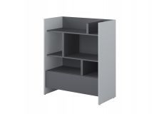 Boekenkast CONCEPTION PRO 108 cm grafiet/grijs