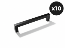 Set van 10 handgrepen WASHING zwart