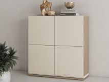Commode DOLCE 4 deuren kasjmier/eik