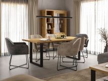 Eettafel HALO 200 cm wotan eik 