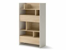 Boekenkast CONCEPTION PRO 158 cm kasjmier/nagano eik