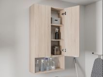 Wandkast LAURA 2 deuren sonoma eik