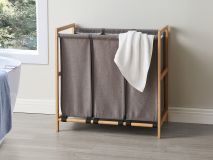 Wassorteerder WASHING 3 vakken grijs