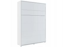 Opklapbed CONCEPTION PRO 140x200 cm mat wit (verticaal) met matras