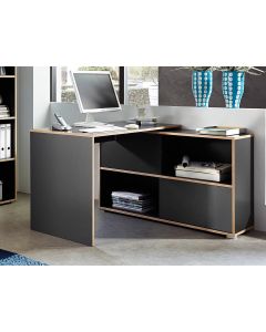 Hoekbureau LEA antraciet