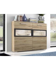 Commode SAUNA 2 deuren sanremo met verlichting