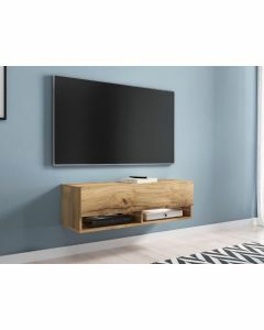 TV-meubel ACAPULCO 1 klapdeur 100 cm wotan eik zonder led