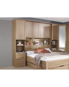 Brugkast RIGA 160 cm sonoma zonder achtergrond plank