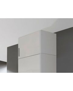 Opzetkast CELLON wit 1 deur (rechts) hoogglans wit