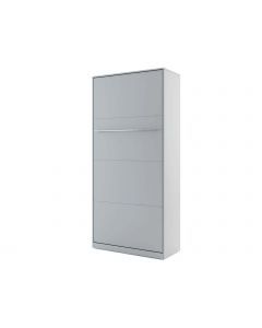 Opklapbed CONCEPTION 90x200 cm mat grijs (verticaal)