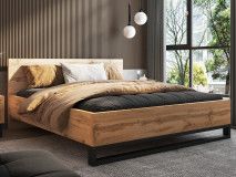 Bed HAMETTE 180x200 cm wotan eik