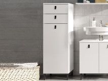 Onderkast TULLY 1 deur 2 lades wit 