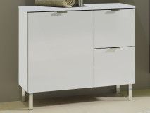 Wastafel kast MANAU 1 deur en 2 lades wit 