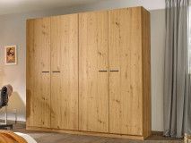 Kledingkast FLORILLA 4 deuren 226 cm artisan eik