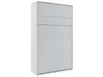 Opklapbed CONCEPTION PRO 120x200 cm mat grijs (verticaal) met matras