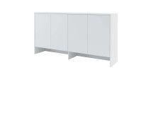 Opzetkast CONCEPTION PRO 4 deuren (hoogte 110 cm) mat wit  