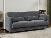 Uitklapbare zetel CONCEPTION PRO 2 plaatsen grafiet stof 