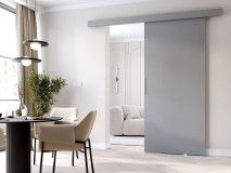 Schuifdeur CLENATO 76 cm grijs 