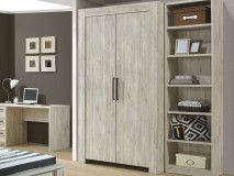 Kast IVAN 2 deuren strandeik 