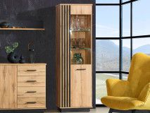 Kolomkast LAVIDA 1 deur artisan eik