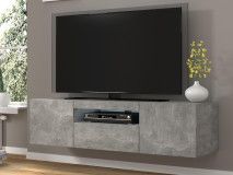 Tv-meubel AUREO 3 deuren 150 cm beton