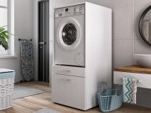 Kast WASHING 1 machine MEDIUM wit
