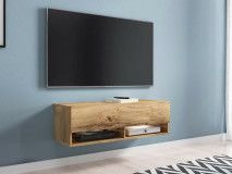 TV-meubel ACAPULCO 1 klapdeur 100 cm wotan eik