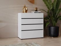 Commode CROSSAIR 4 lades wit