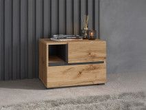 Nachtkastje CROSSAIR 2 lades wotan eik