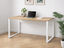 Bureau LISBONNE wit/navarra eik