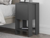 Nachtkastje EMAR 1 klapdeur antraciet