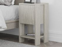 Nachtkastje EMAR 1 klapdeur travertijn